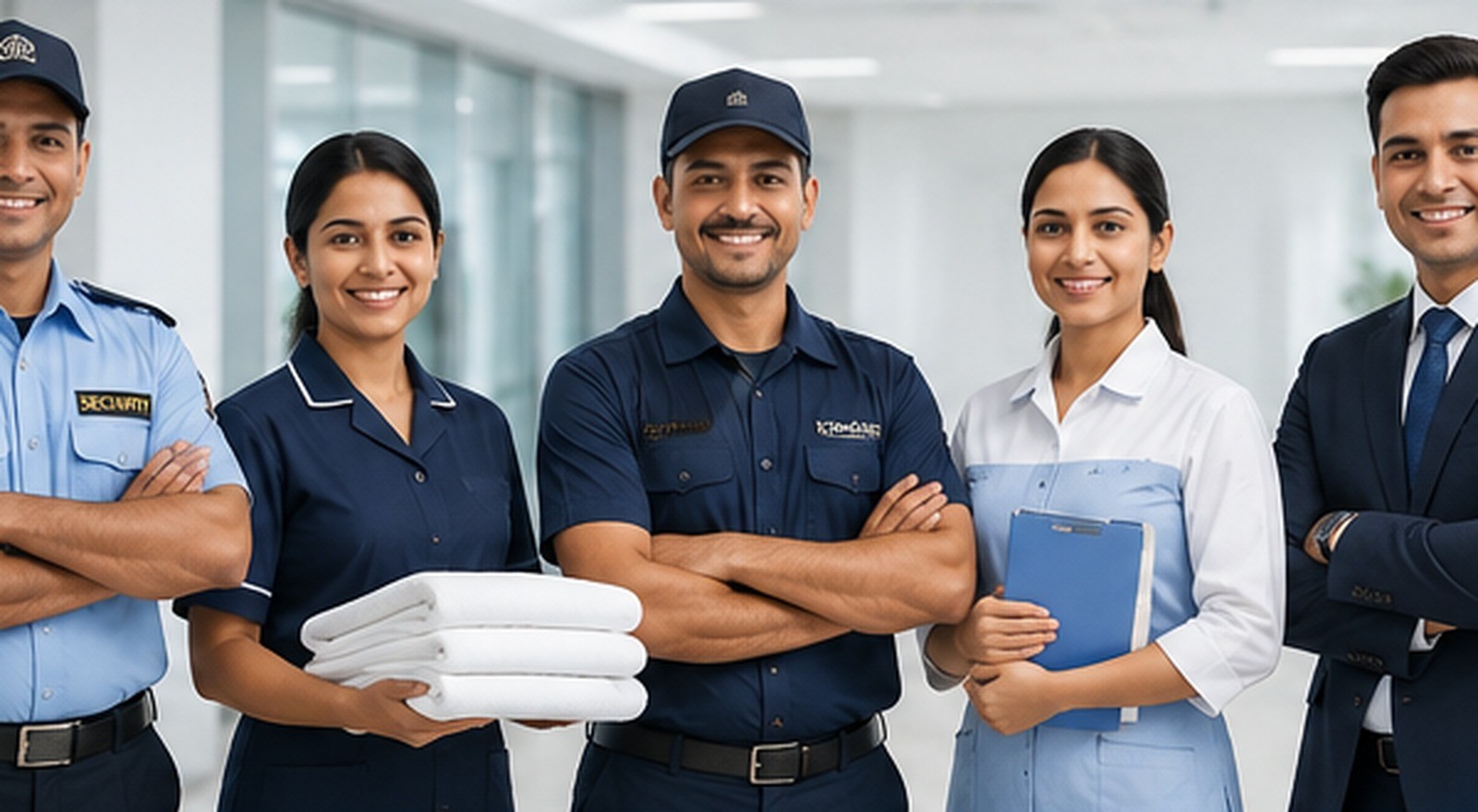 Professional manpower and facility management staff